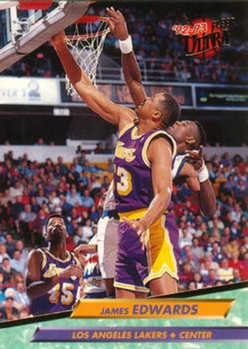 #287 James Edwards - Los Angeles Lakers - 1992-93 Ultra Basketball