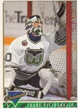 #287 Frank Pietrangelo - Hartford Whalers - 1993-94 Topps Premier Hockey