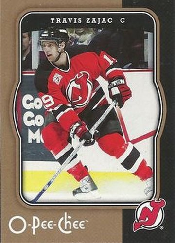 #287 Travis Zajac - New Jersey Devils - 2007-08 O-Pee-Chee Hockey