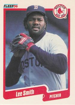 #287 Lee Smith - Boston Red Sox - 1990 Fleer USA Baseball