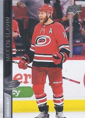 #287 Jaccob Slavin - Carolina Hurricanes - 2020-21 Upper Deck Hockey