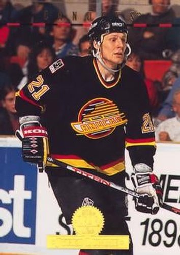 #287 Jyrki Lumme - Vancouver Canucks - 1994-95 Leaf Hockey