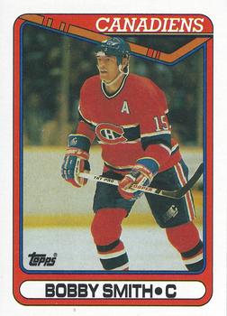 #287 Bobby Smith - Montreal Canadiens - 1990-91 Topps Hockey