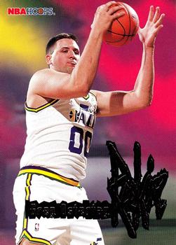 #287 Greg Ostertag - Utah Jazz - 1995-96 Hoops Basketball