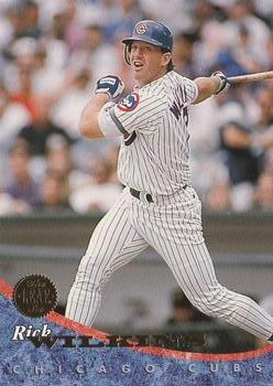 #287 Rick Wilkins - Chicago Cubs - 1994 Leaf Baseball