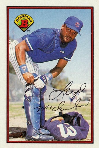 #287 Lloyd McClendon - Chicago Cubs - 1989 Bowman Baseball