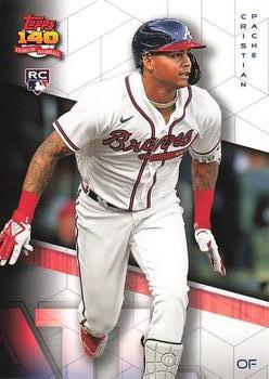#287 Cristian Pache - Atlanta Braves - 2021 Topps Archives Baseball