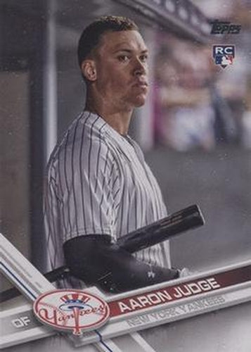 #287b Aaron Judge - New York Yankees - 2017 Topps Baseball