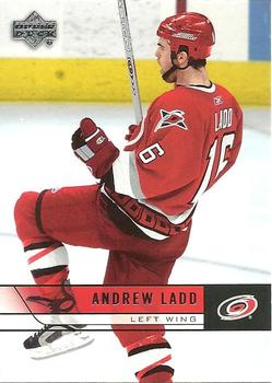#288 Andrew Ladd - Carolina Hurricanes - 2006-07 Upper Deck Hockey