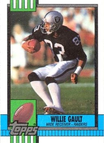 #288 Willie Gault - Los Angeles Raiders - 1990 Topps Football