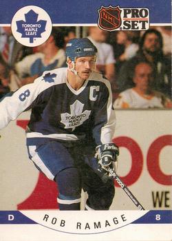 #288 Rob Ramage - Toronto Maple Leafs - 1990-91 Pro Set Hockey