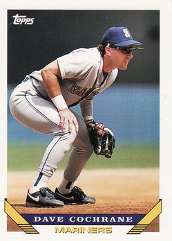 #288 Dave Cochrane - Seattle Mariners - 1993 Topps Baseball