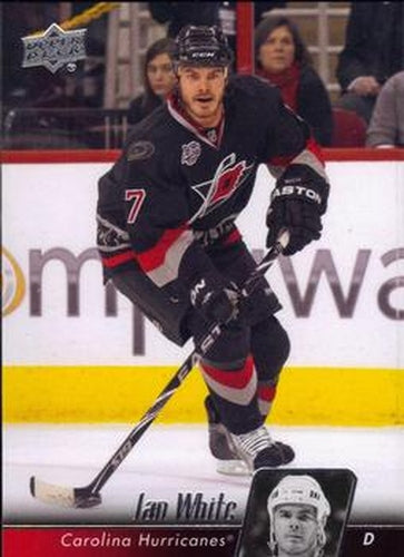 #288 Ian White - Carolina Hurricanes - 2010-11 Upper Deck Hockey