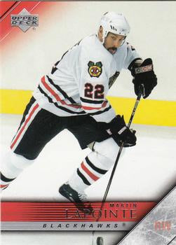 #288 Martin Lapointe - Chicago Blackhawks - 2005-06 Upper Deck Hockey