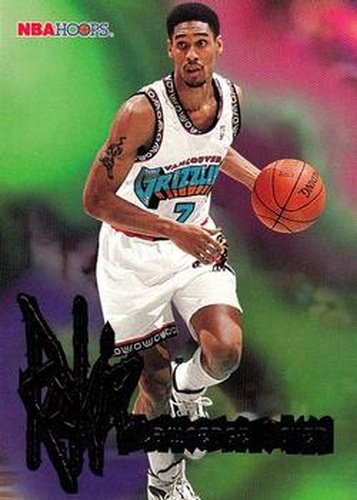 #288 Lawrence Moten - Vancouver Grizzlies - 1995-96 Hoops Basketball