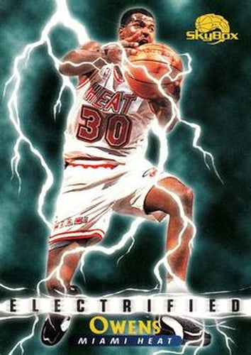#288 Billy Owens - Miami Heat - 1995-96 SkyBox Premium Basketball