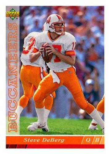 #288 Steve DeBerg - Tampa Bay Buccaneers - 1993 Upper Deck Football