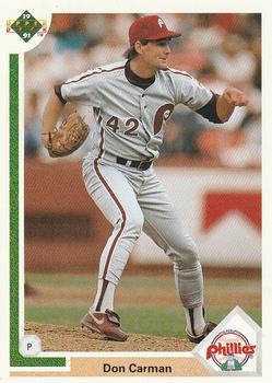 #288 Don Carman - Philadelphia Phillies - 1991 Upper Deck Baseball
