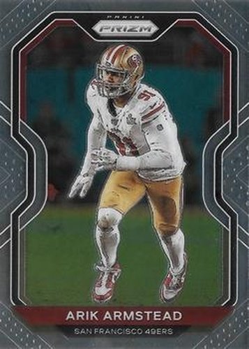 #288 Arik Armstead - San Francisco 49ers - 2020 Panini Prizm Football