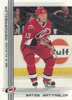 #288 Bates Battaglia - Carolina Hurricanes - 2000-01 Be a Player Memorabilia Hockey