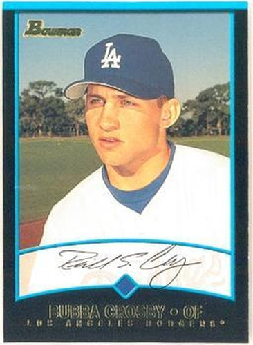 #288 Bubba Crosby - Los Angeles Dodgers - 2001 Bowman Baseball