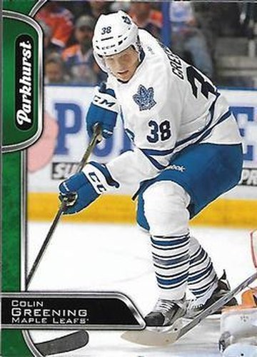#288 Colin Greening - Toronto Maple Leafs - 2016-17 Parkhurst Hockey