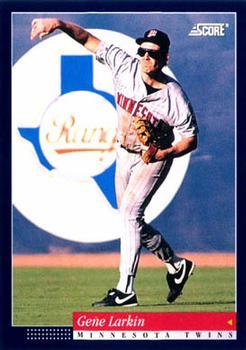 #288 Gene Larkin - Minnesota Twins -1994 Score Baseball
