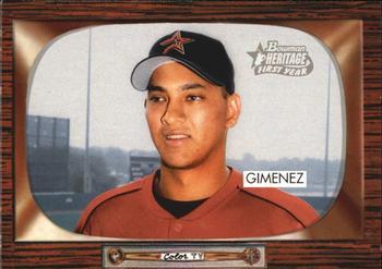 #288 Hector Gimenez - Houston Astros - 2004 Bowman Heritage Baseball
