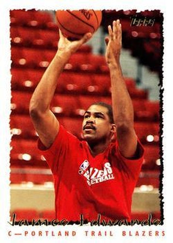 #288 James Edwards - Portland Trail Blazers - 1994-95 Topps Basketball