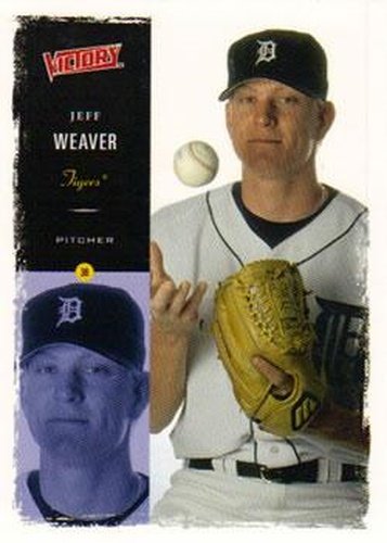 #288 Jeff Weaver - Detroit Tigers - 2000 Upper Deck Victory Baseball