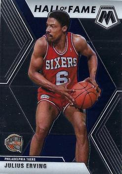 #288 Julius Erving - Philadelphia 76ers - 2019-20 Panini Mosaic Basketball