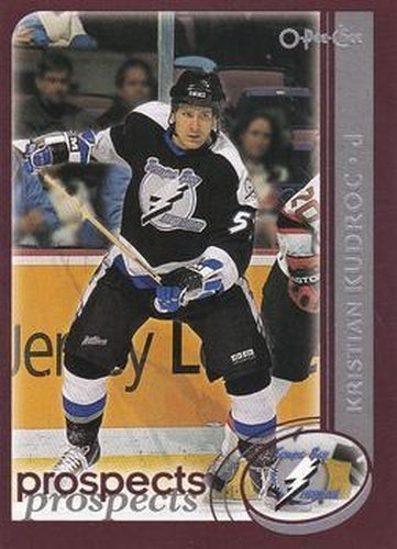 #288 Kristian Kudroc - Tampa Bay Lightning - 2002-03 O-Pee-Chee Hockey