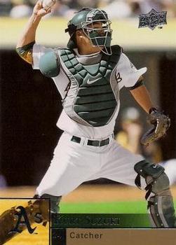 #288 Kurt Suzuki - Oakland Athletics - 2009 Upper Deck Baseball
