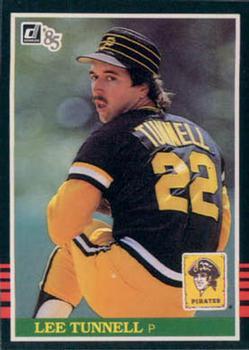 #288 Lee Tunnell - Pittsburgh Pirates - 1985 Donruss Baseball