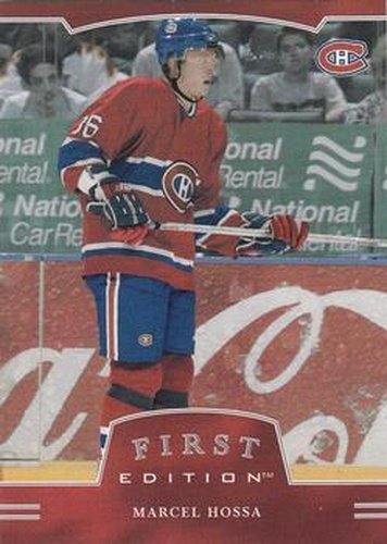 #288 Marcel Hossa - Montreal Canadiens - 2002-03 Be a Player First Edition Hockey