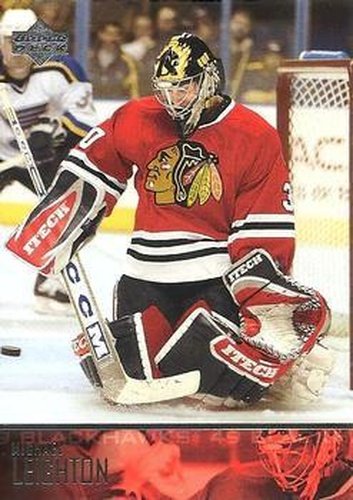 #288 Michael Leighton - Chicago Blackhawks - 2003-04 Upper Deck Hockey