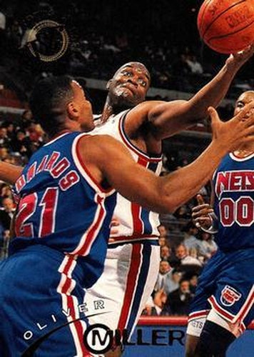 #288 Oliver Miller - Detroit Pistons - 1994-95 Stadium Club Basketball