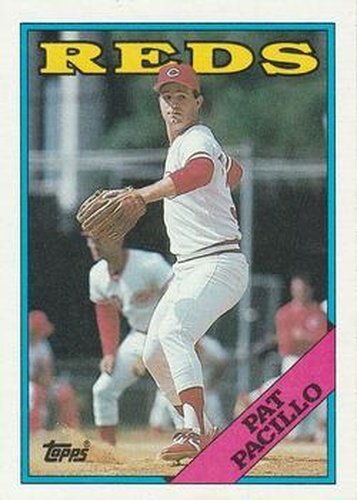 #288 Pat Pacillo - Cincinnati Reds - 1988 Topps Baseball