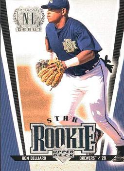 #288 Ron Belliard - Milwaukee Brewers - 1999 Upper Deck Baseball