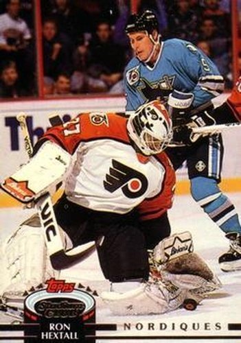 #288 Ron Hextall - Quebec Nordiques - 1992-93 Stadium Club Hockey