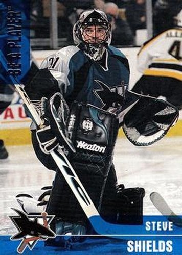 #288 Steve Shields - San Jose Sharks - 1999-00 Be a Player Memorabilia Hockey