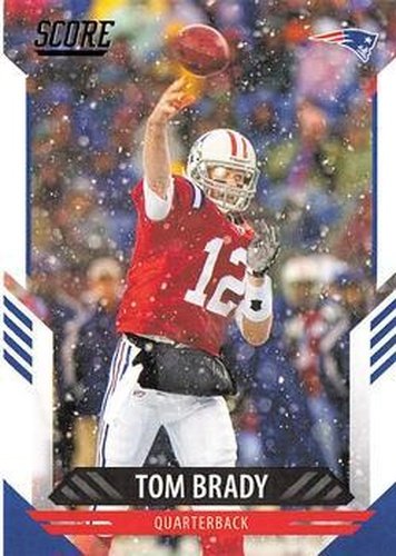 #288 Tom Brady - New England Patriots - 2021 Score Football