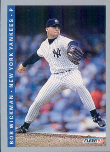 #288 Bob Wickman - New York Yankees - 1993 Fleer Baseball