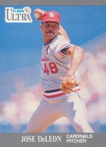 #288 Jose DeLeon - St. Louis Cardinals - 1991 Ultra Baseball