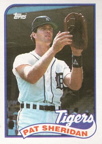 #288 Pat Sheridan - Detroit Tigers - 1989 Topps Baseball