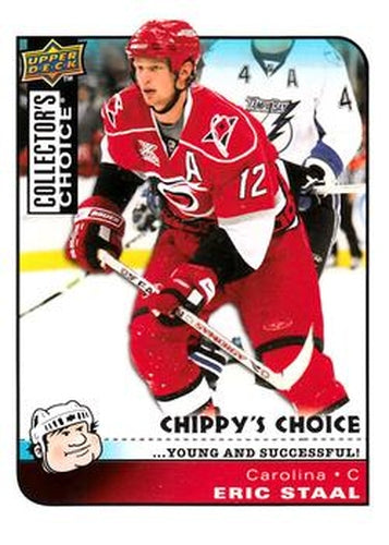 #288 Eric Staal - Carolina Hurricanes - 2008-09 Collector's Choice Hockey