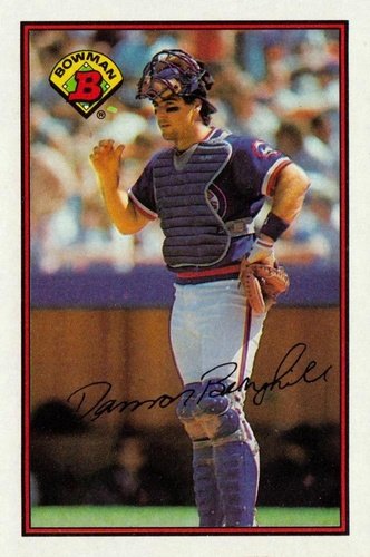 #288 Damon Berryhill - Chicago Cubs - 1989 Bowman Baseball