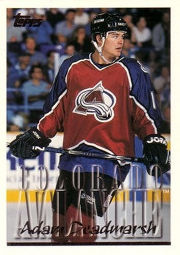 #288 Adam Deadmarsh - Colorado Avalanche - 1995-96 Topps Hockey