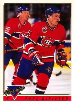 #288 Paul DiPietro - Montreal Canadiens - 1993-94 O-Pee-Chee Premier Hockey