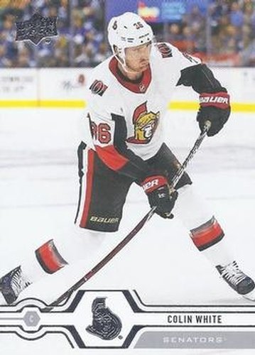 #288 Colin White - Ottawa Senators - 2019-20 Upper Deck Hockey